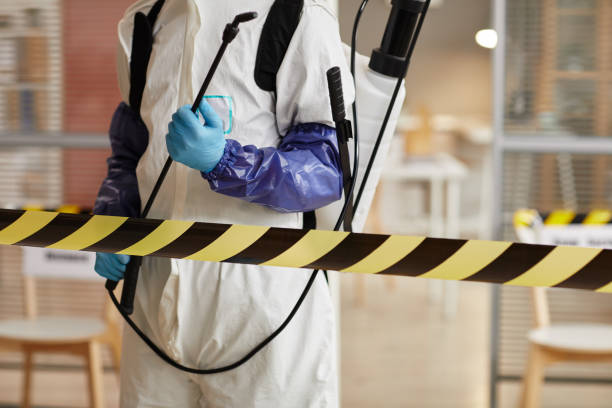 Professional Unattended Death Cleanup technician working in Sebago, ME